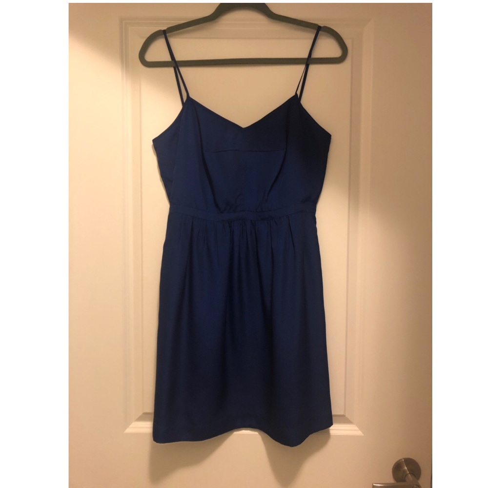 J Crew Blue Mini Dress